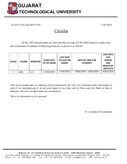 CEP (Mid -Internal ) marks entry ME Semester -1 ,2