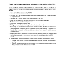 Checklist