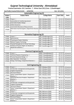 Sem -7 (Revised 30-11-11)