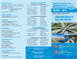 1) Brochure