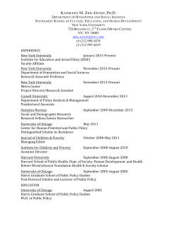 Ziol-Guest Curriculum Vitae