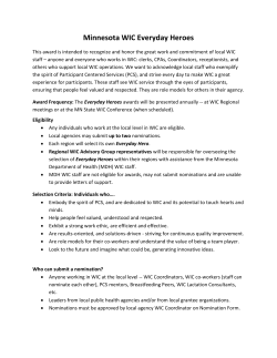 Minnesota WIC Everyday Heroes (PDF) - 5/4/16