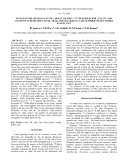 Proc. West. Sec. Am. Soc. Anim. Sci. Vol. 54:320-324.