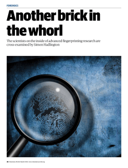 Forensics: Another Brick In The Whorl