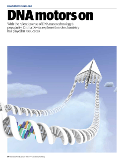 DNA Nanotechnology: DNA Motors On