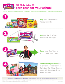 Steps to Box Tops