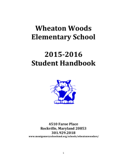2015-2016 Parent Handbook English
