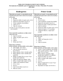 2015-16 supply order Spanish