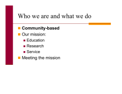 Presentation: Dental education at the University of Minnesota (PDF: 4.13MB/42 pages)