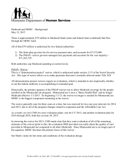 Federal Evaluation Requirements DHS (PDF)