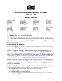 June 7, 2013 Minutes