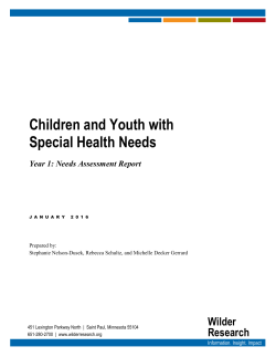 CYSHN Systems Integration Project Needs Assessment Report (PDF)