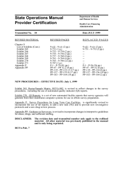 Appendix P - Survey Procedures for Long Term Care Facilities - PDF/70 pages