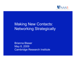 Networking Slides (PDF)