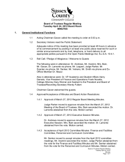 MINUTES April 24 2012