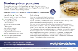Blueberry Pancakes