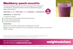 Blackberry Smoothie