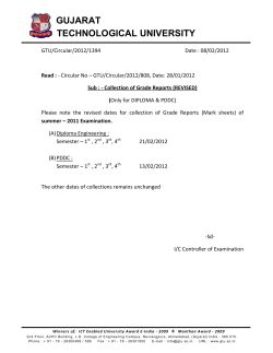 Collection of Grade Reports (Revised)(Only for Diploma & PDDC)