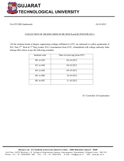 Collection of Grade Card of BE 2 nd & 3 nd semester