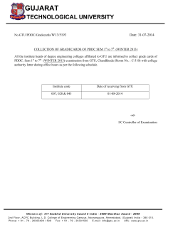 COLLECTION OF GRADECARDS OF PDDC SEM 1st to 7th (WINTER 2013)