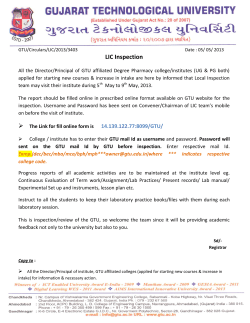 LIC Inspection-Pharmacy
