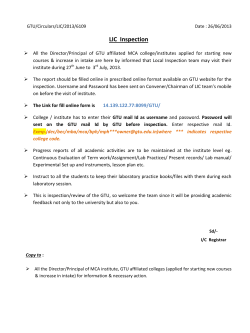 LIC Inspection - MCA