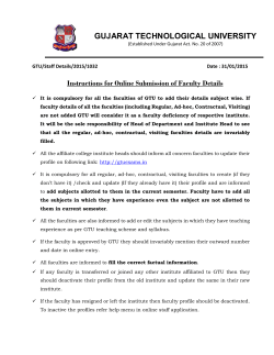 Teaching Staff Circular