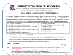 Public Notice for Affiliation 2015-16.