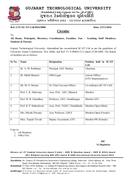 SC- ST Committee Member