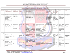 Research Paper/Article Publications
