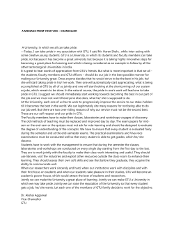 Main Newsletter Vol III Issue I