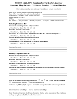 Feedback Form