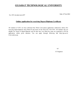 Online application for receiving Degree/Diploma Certificate - Phase II