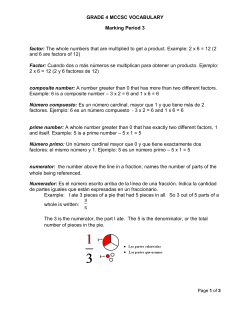 Grade 4 Vocab MP 3