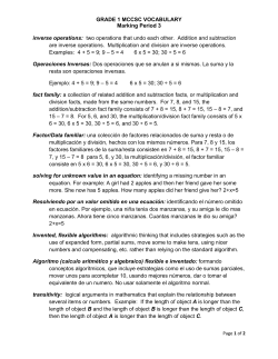 Grade 1 Vocab MP 3