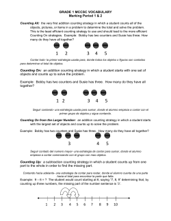 Grade 1 Vocabulary