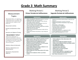 Grade 3 Math