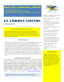 El Correcaminos de noviembre 2015