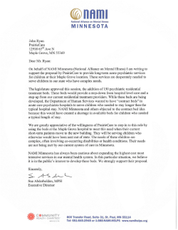 National Alliance of Mental Illness Minnesota (PDF)