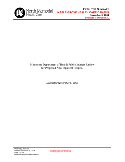 Submission - November 5, 2004 (PDF: 3.77MB/75 pgs)