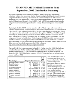 PMAP September 2002 Distribution (PDF: 116KB/4 pages)