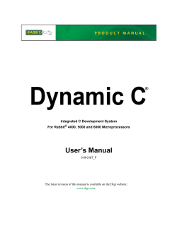 Dynamic C 10 Users Manual.pdf