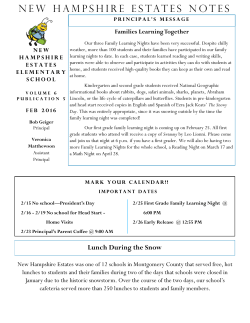 Feb Newsletter 2016