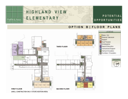 Highland View ES May 4 2010 floor plan options