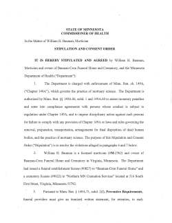 Stipulation and Consent Order (PDF)