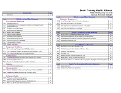 South Country Health Alliance (PDF: 253kb/ 102 pages)