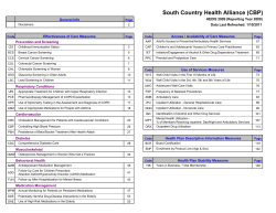 South Country Health Alliance (PDF: 235kb/ 133 pages)