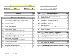 South Country Health Alliance (PDF: 163.86 kb/ 90 pages)