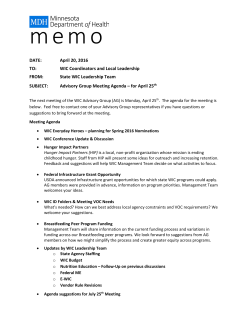 Advisory Group Meeting Agenda &ndash; for April 25th (PDF) - 4/20/16