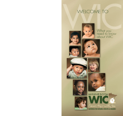 Welcome to WIC Handbook (PDF: 758KB/9 pages)